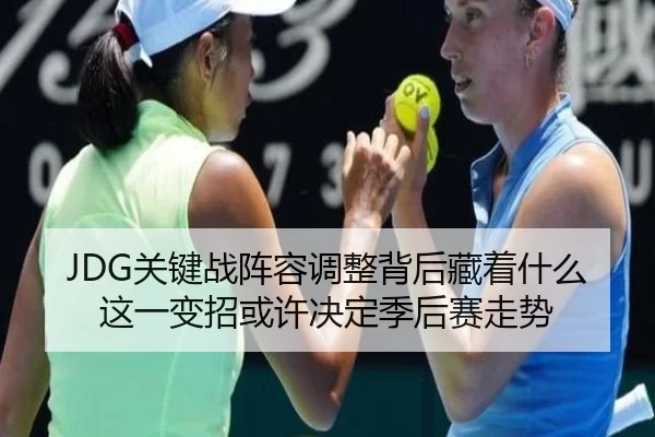 JDG关键战阵容调整背后藏着什么 这一变招或许决定季后赛走势